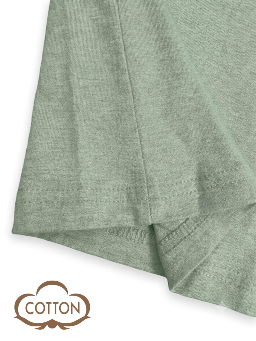 T-shirt grande taille, coupe ample, manches longues, toucher naturel, vue de profil