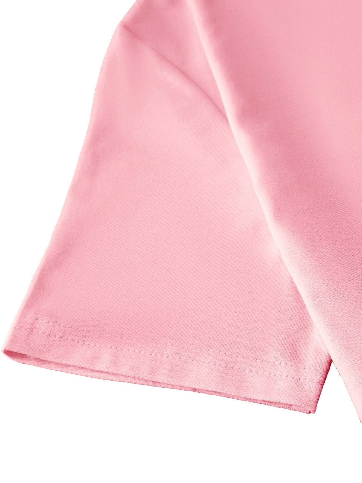 Top grande taille, col rond, manches courtes, toucher naturel, détail du tissu