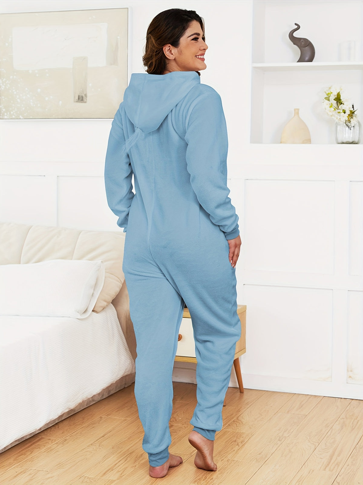 Combinaison grande taille, coupe oversize, capuche, chaleur d'hiver, autre coloris