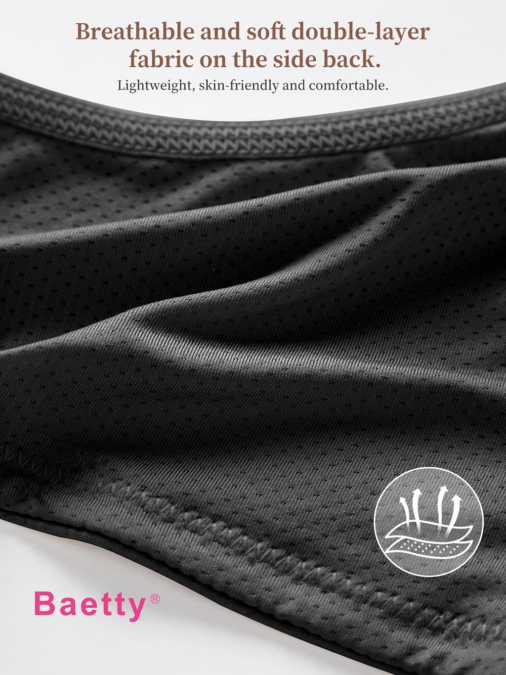 Soutien-gorge de sport grande taille — Deux bonnets cerclés