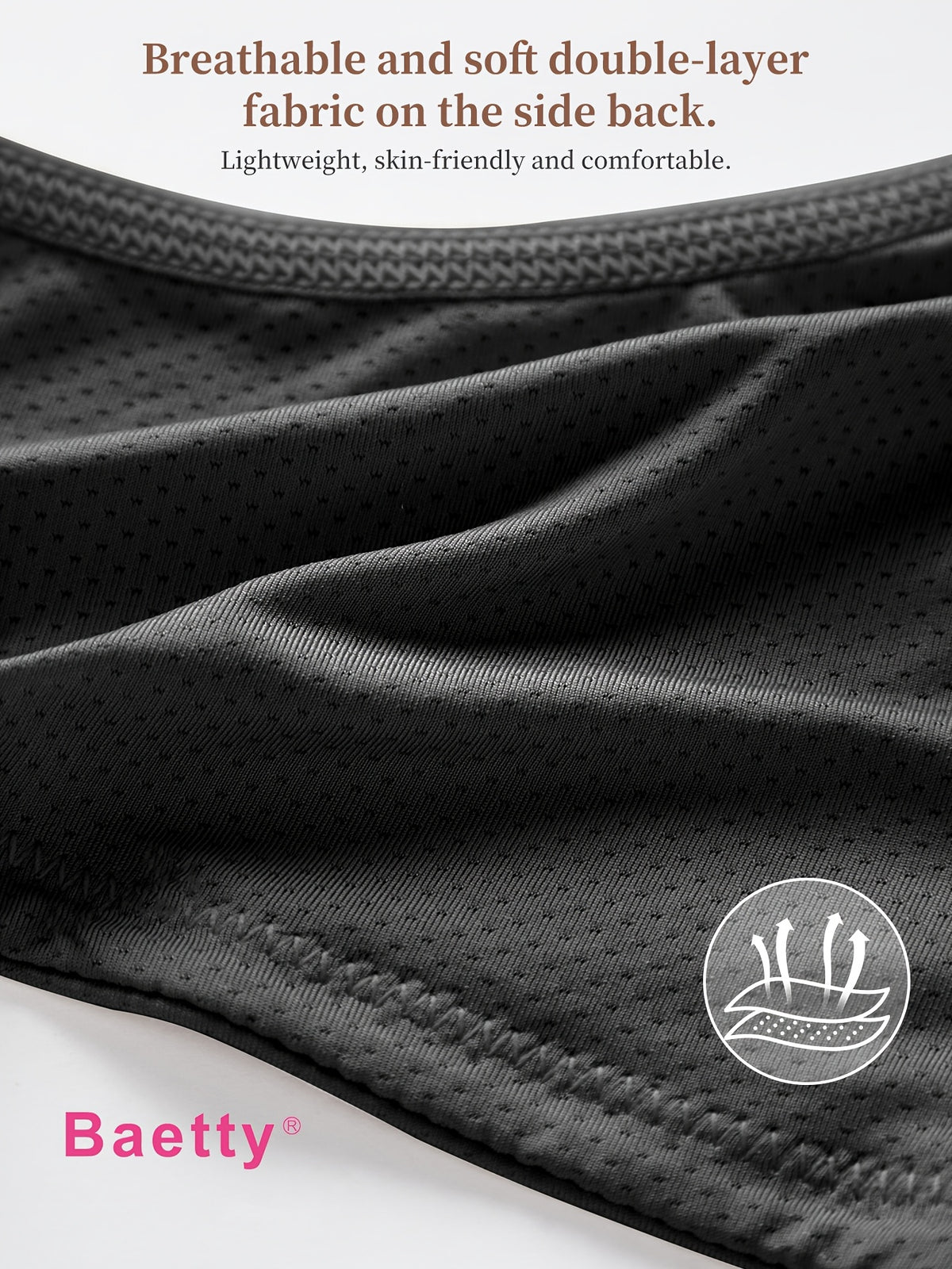 Soutien-gorge de sport grande taille — Deux bonnets cerclés