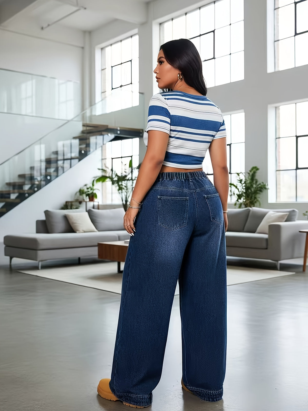 Jean grande taille Image