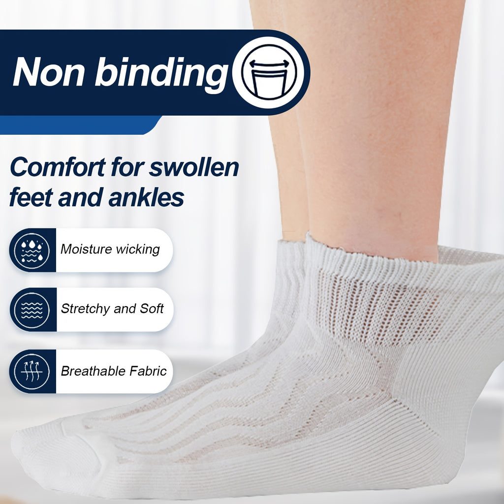 Chaussettes grande taille, coupe ample, tombé fluide — composition : 68% Viscose, 26% Polyamide, 4% Polyester, 2% Élasthanne