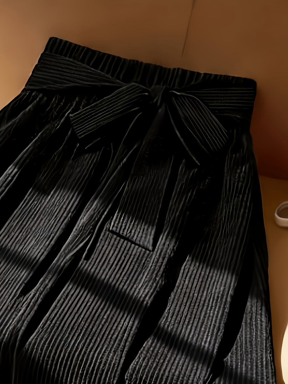 Jupe grande taille, tissu opaque