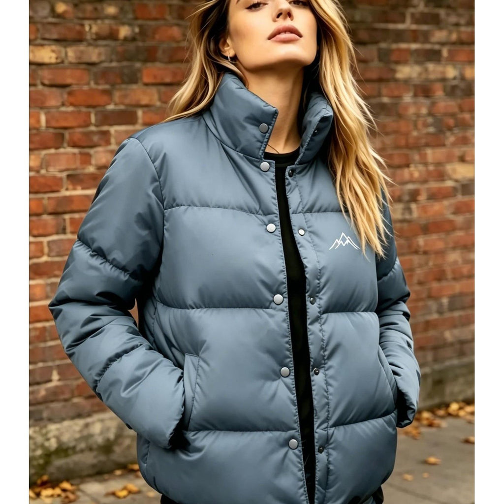 Manteau grande taille, chaleur d'hiver, coupe-vent, détail du tissu