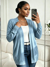 Pull grande taille, coupe ample, col V