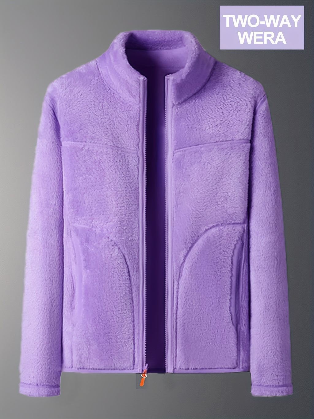 Veste grande taille, chaleur d'hiver, esprit sportif, détail du col