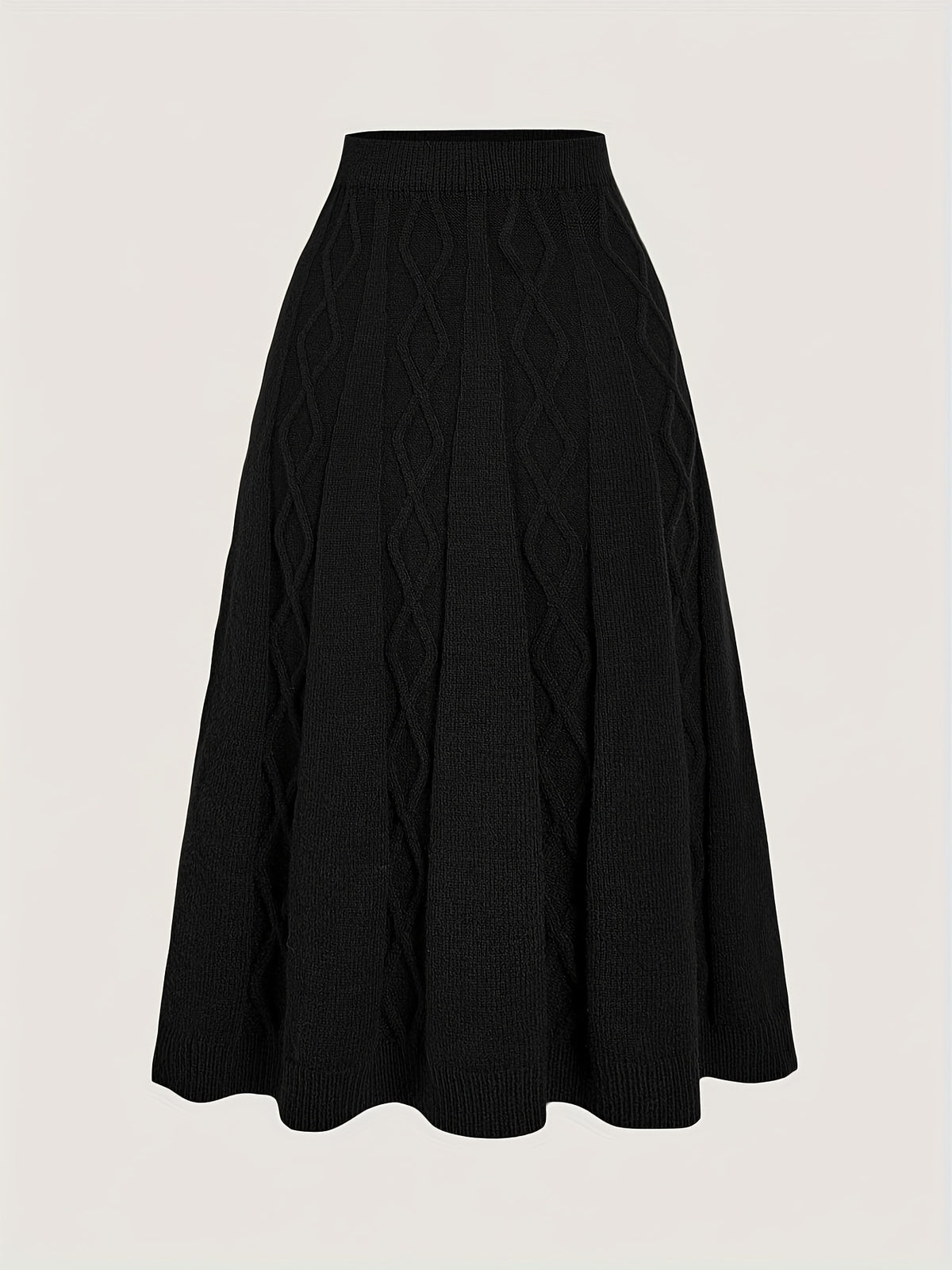 Jupe grande taille, chaleur d'hiver