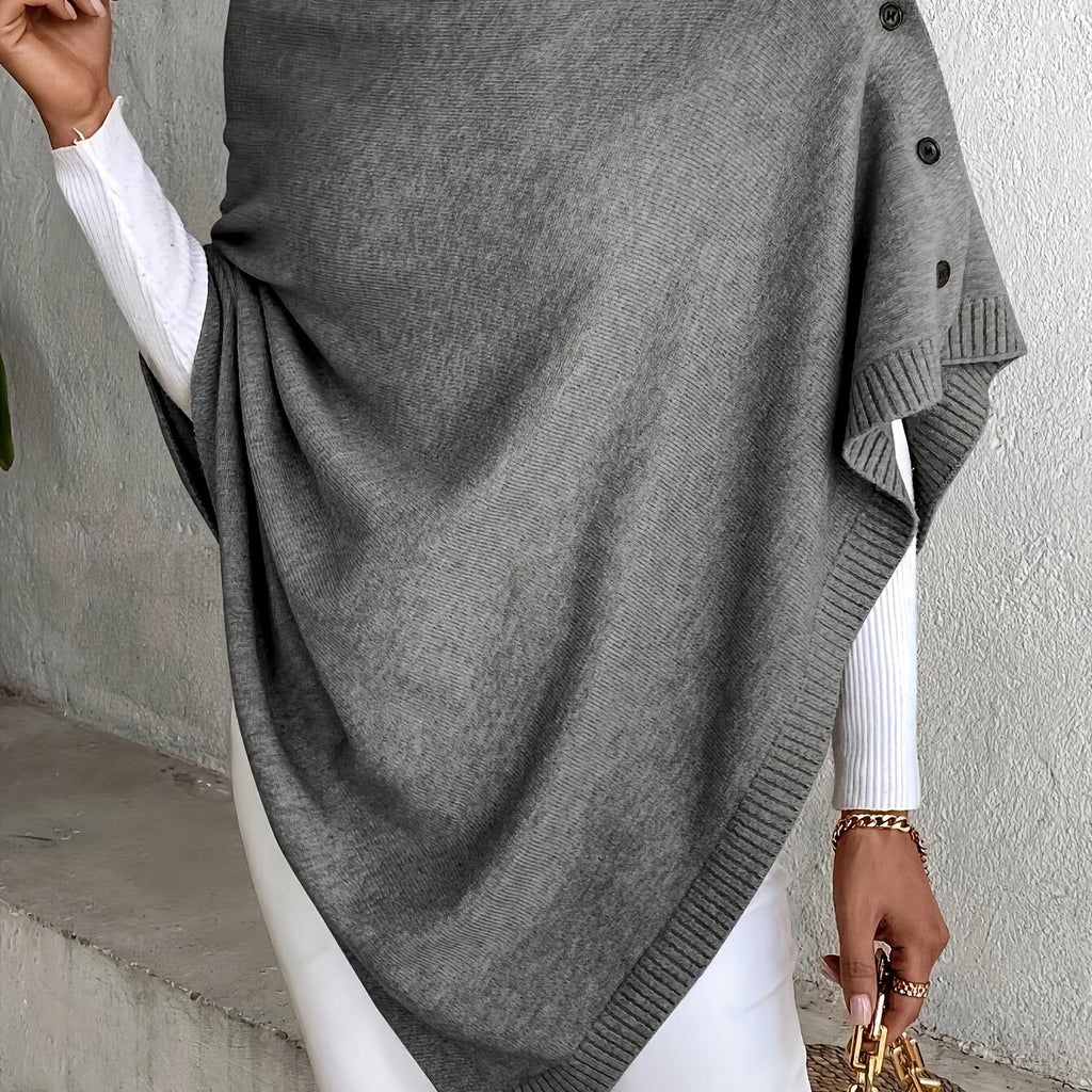 Pull grande taille, coupe oversize, épaules dénudées, autre coloris