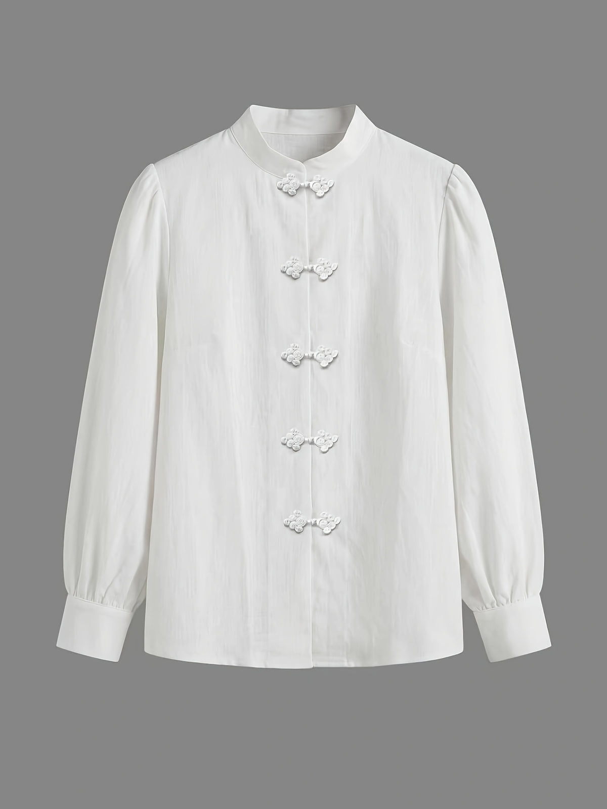 Chemise grande taille, coupe oversize, manches longues, esprit vacances Image