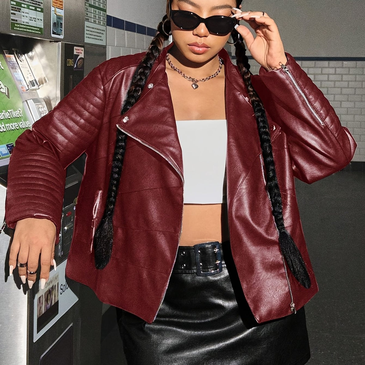 Veste grande taille — composition : 100% Polyester Image