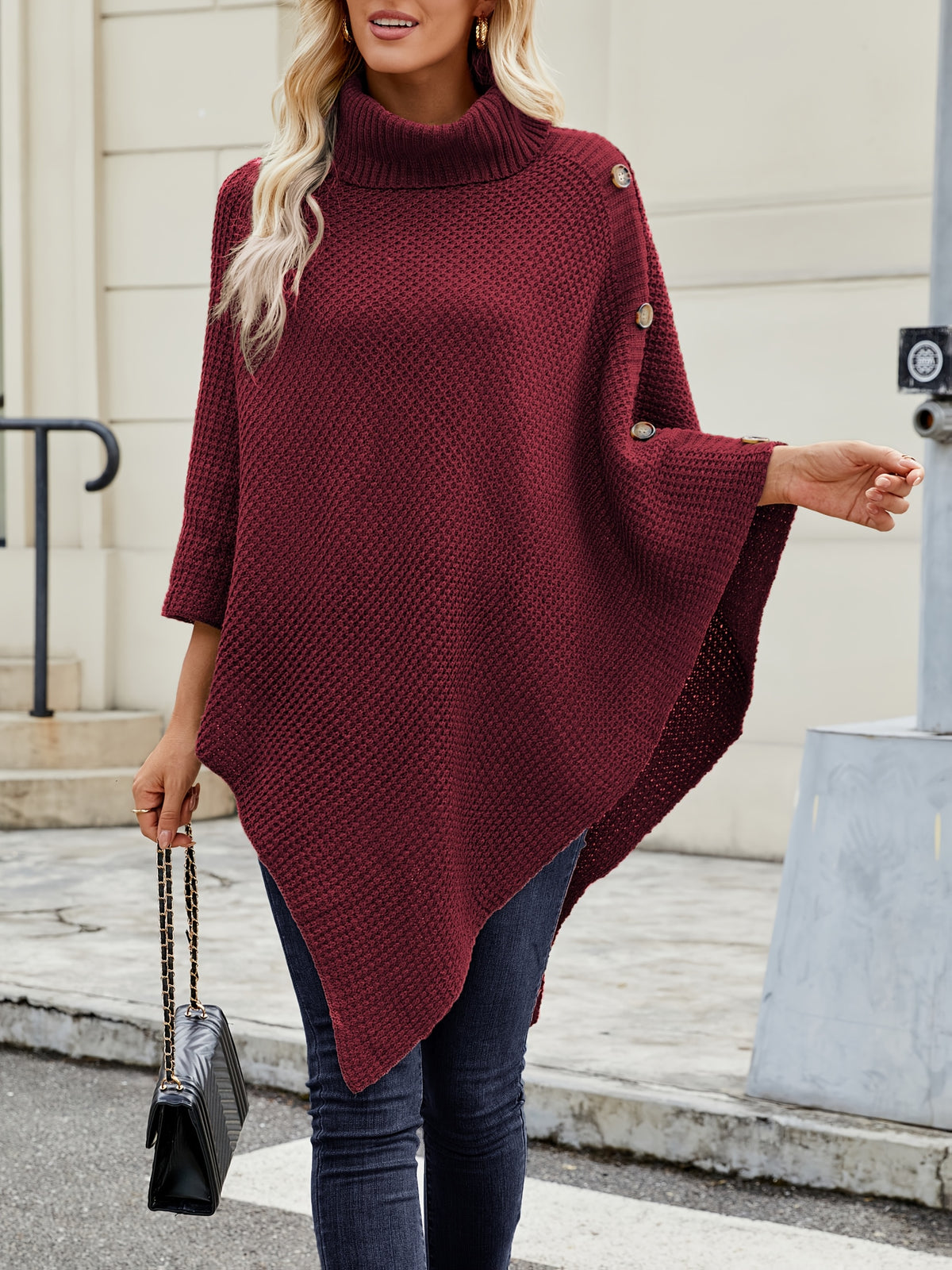 Pull grande taille en maille, maille souple, autre coloris