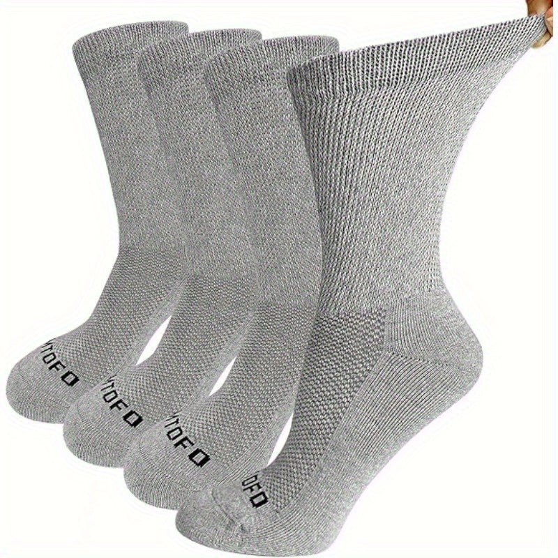Chaussettes grande taille, coupe ample, toucher naturel, porté de face