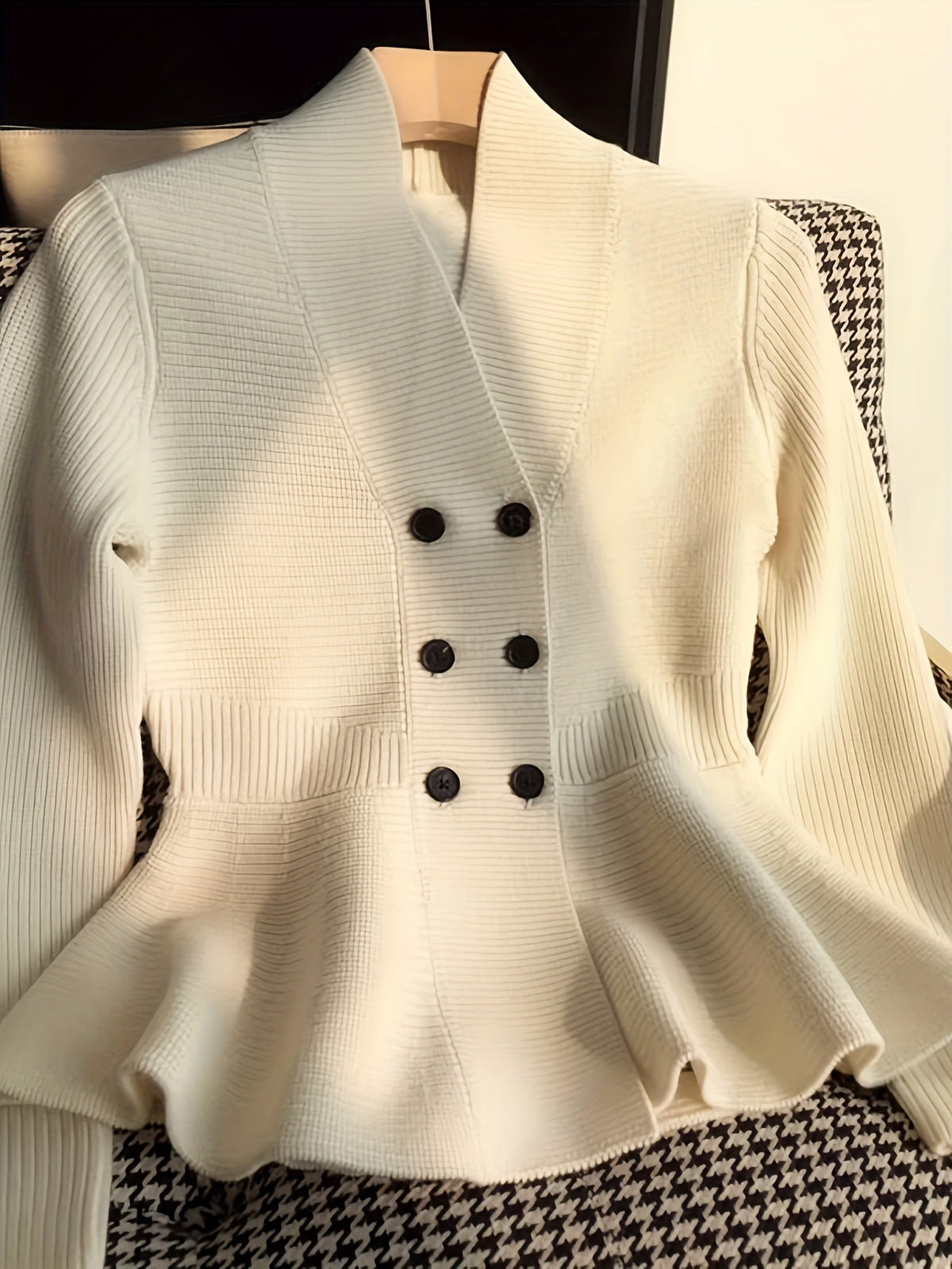 Cardigan grande taille, coupe ample, col V, tombé fluide