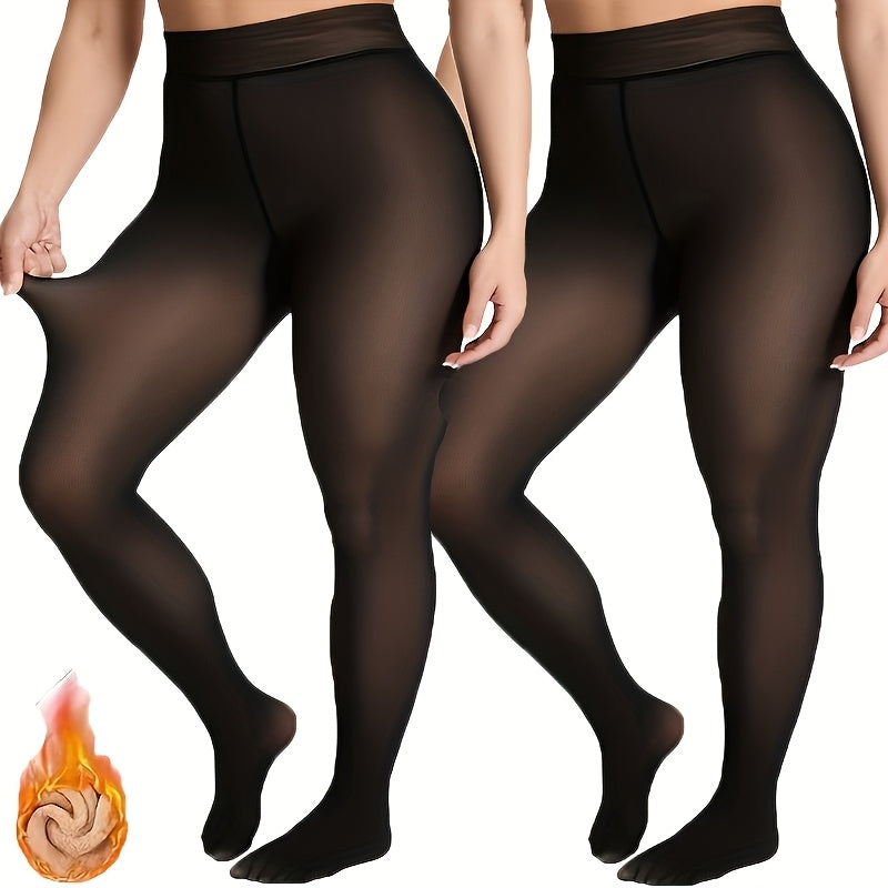 Collant grande taille, détail du tissu