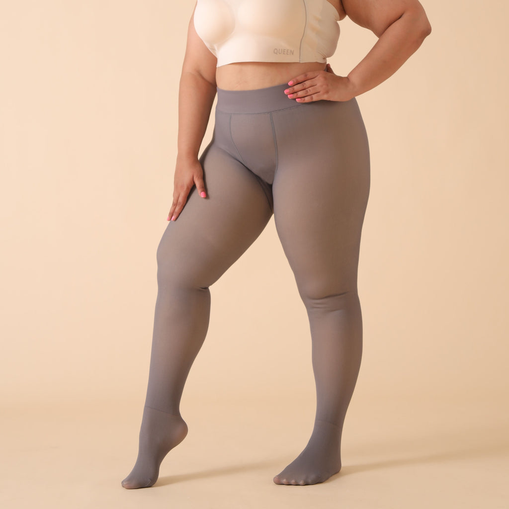 Collant grande taille — Forte élasticité, vu de dos