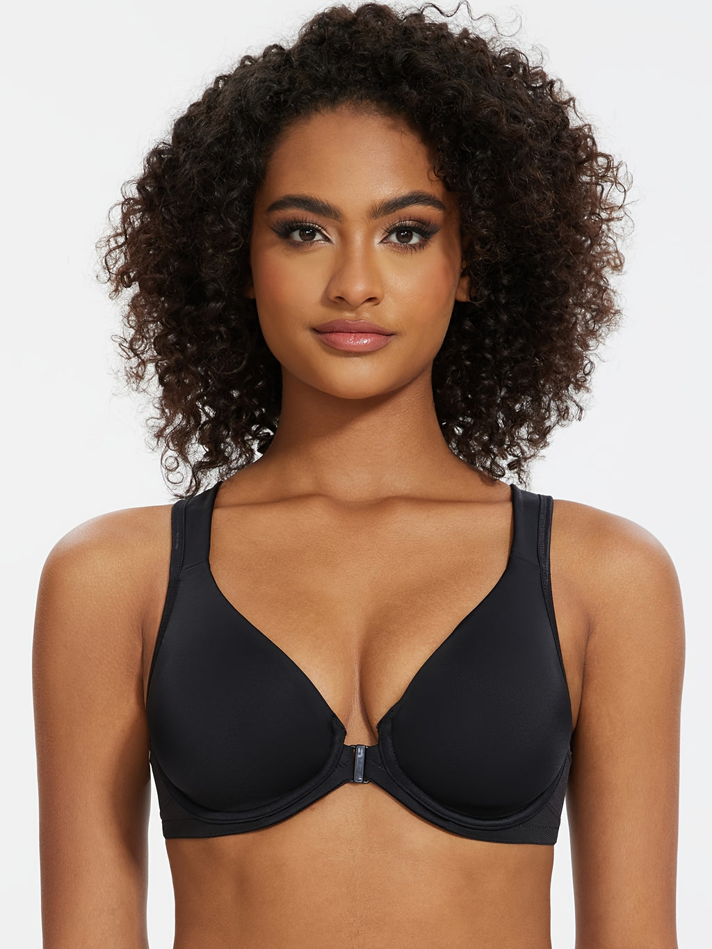 Soutien-gorge grande taille, croisillon de mesh dans le dos