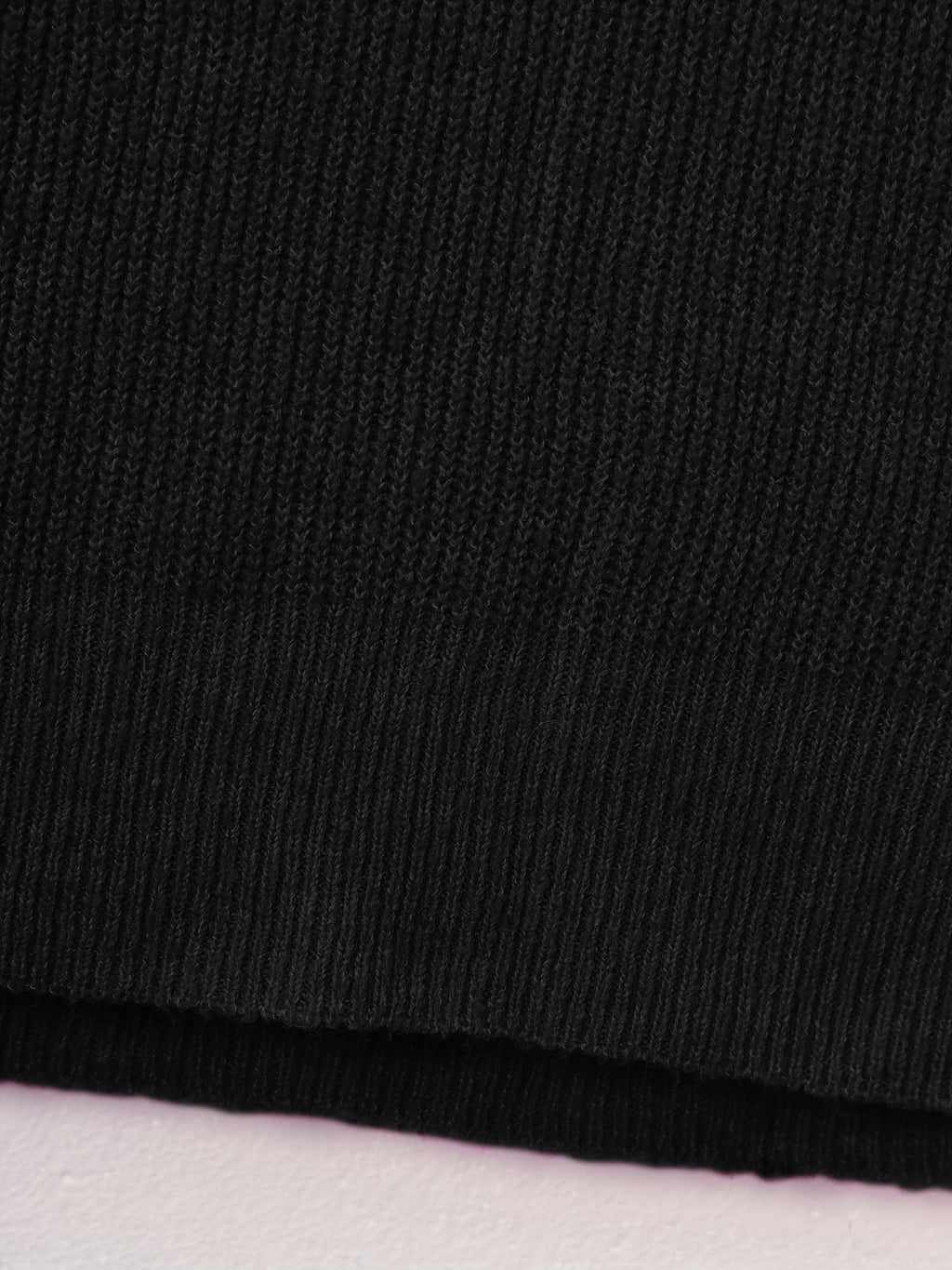 Pull grande taille en maille, maille souple, chaleur d'hiver, détail du col