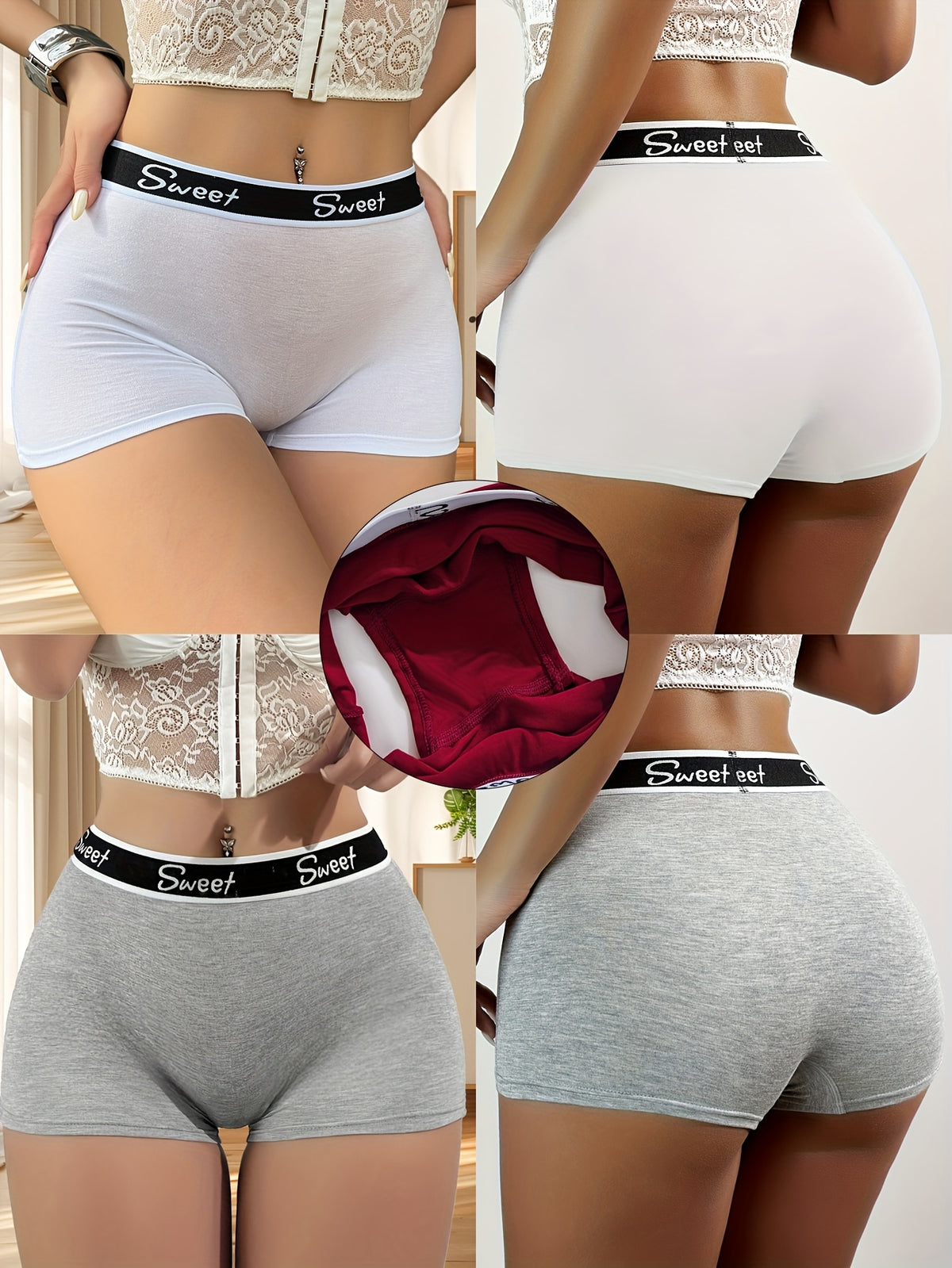 Short grande taille, tombé fluide — matière : viscose
