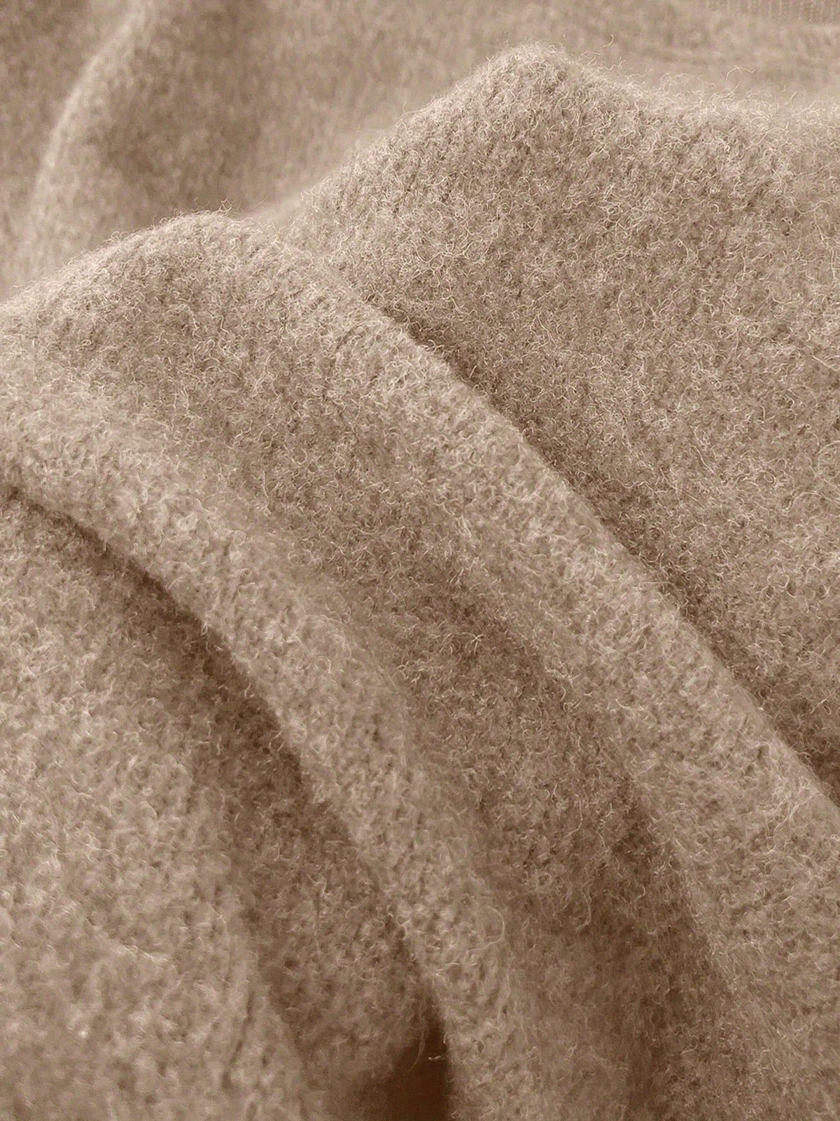 Top grande taille, col rond, chaleur d'hiver, allure élégante, autre coloris