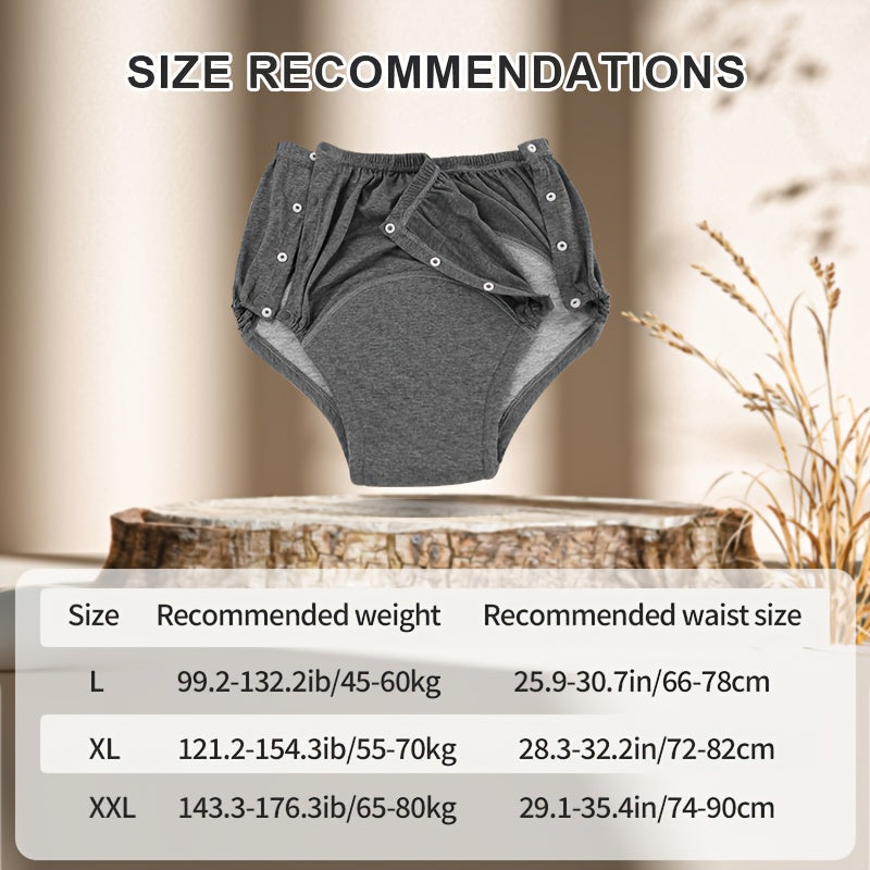 Sous-vêtement absorbant grande taille — matière : polyester