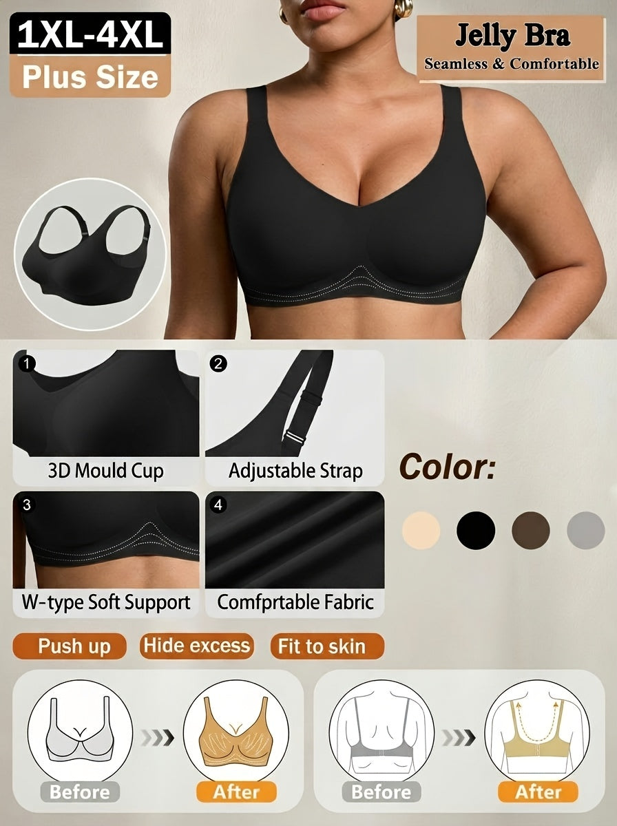 Soutien-gorge grande taille — Duo à coupole moulée, appui W