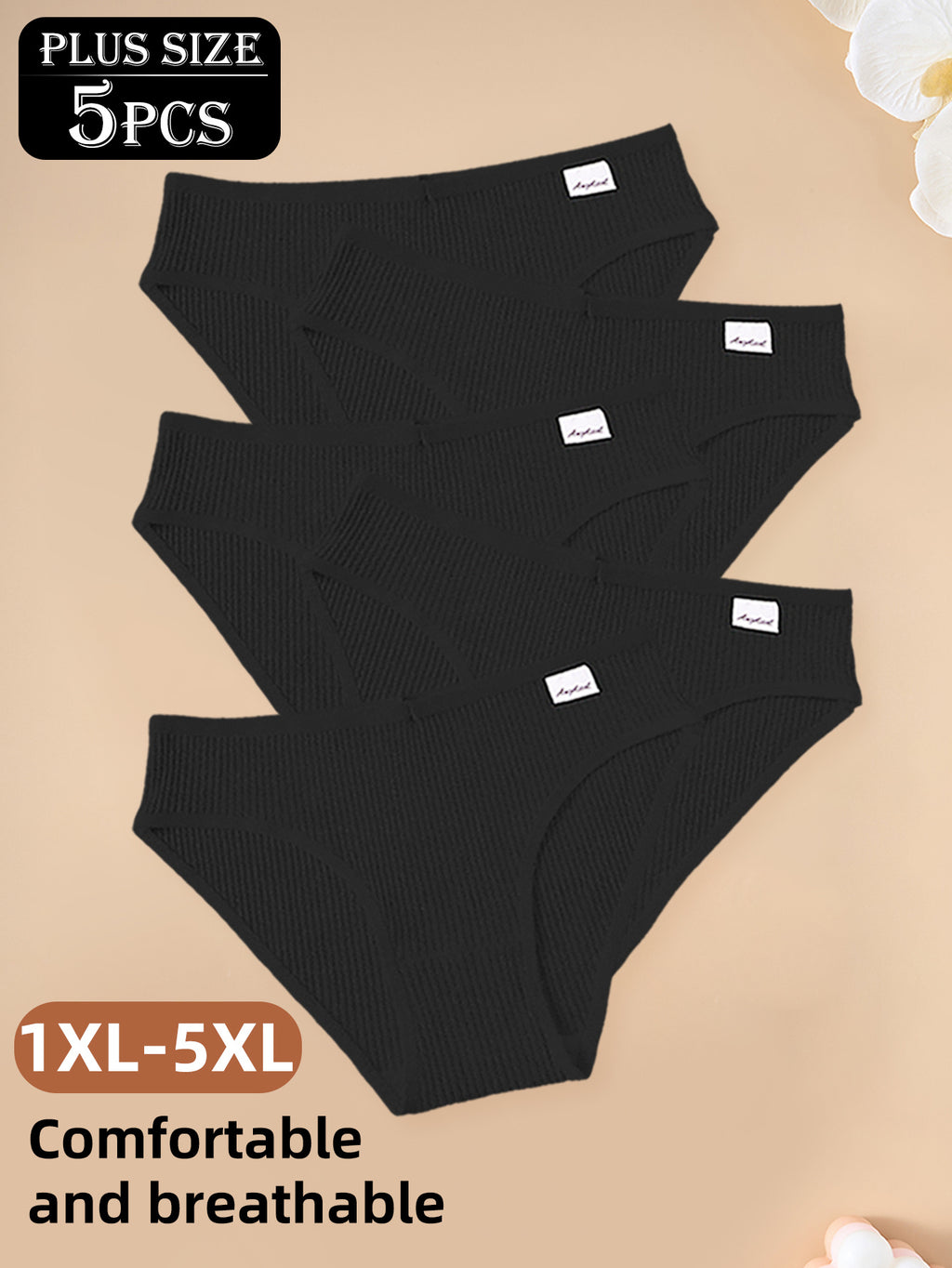 Ensemble grande taille, toucher naturel, détail du tissu