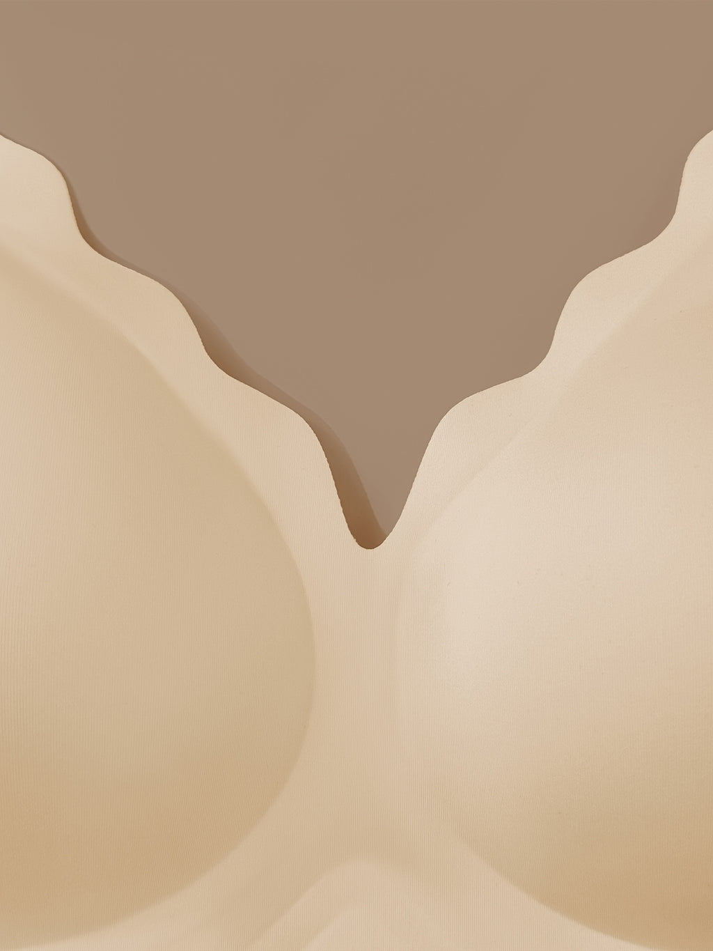 Soutien-gorge grande taille — Encolure festonnée sans armature
