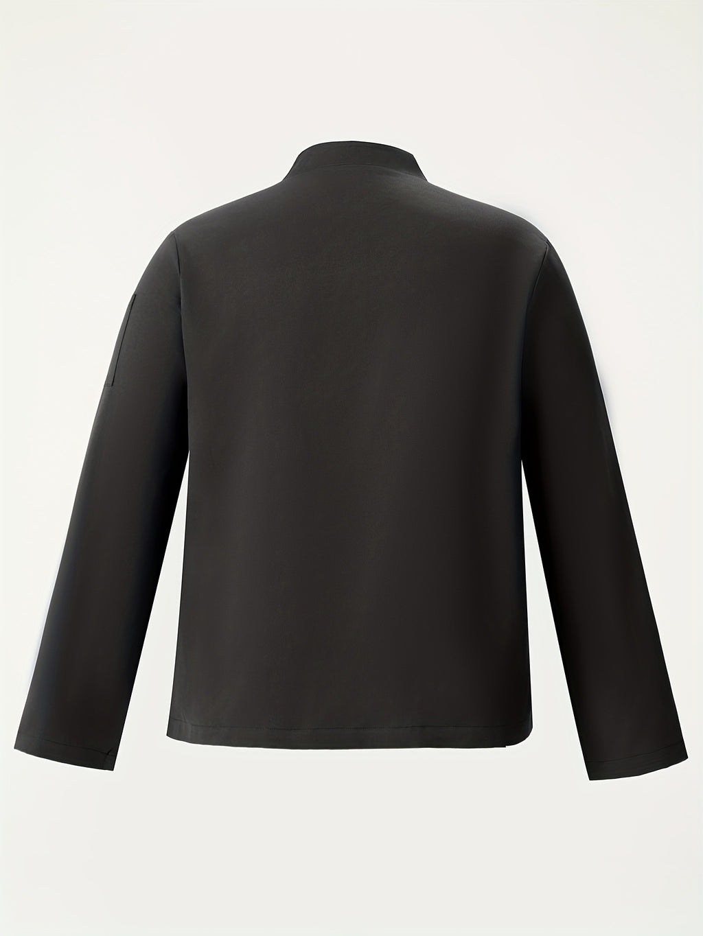 Chemise grande taille, col croisé, manches longues, tissu opaque