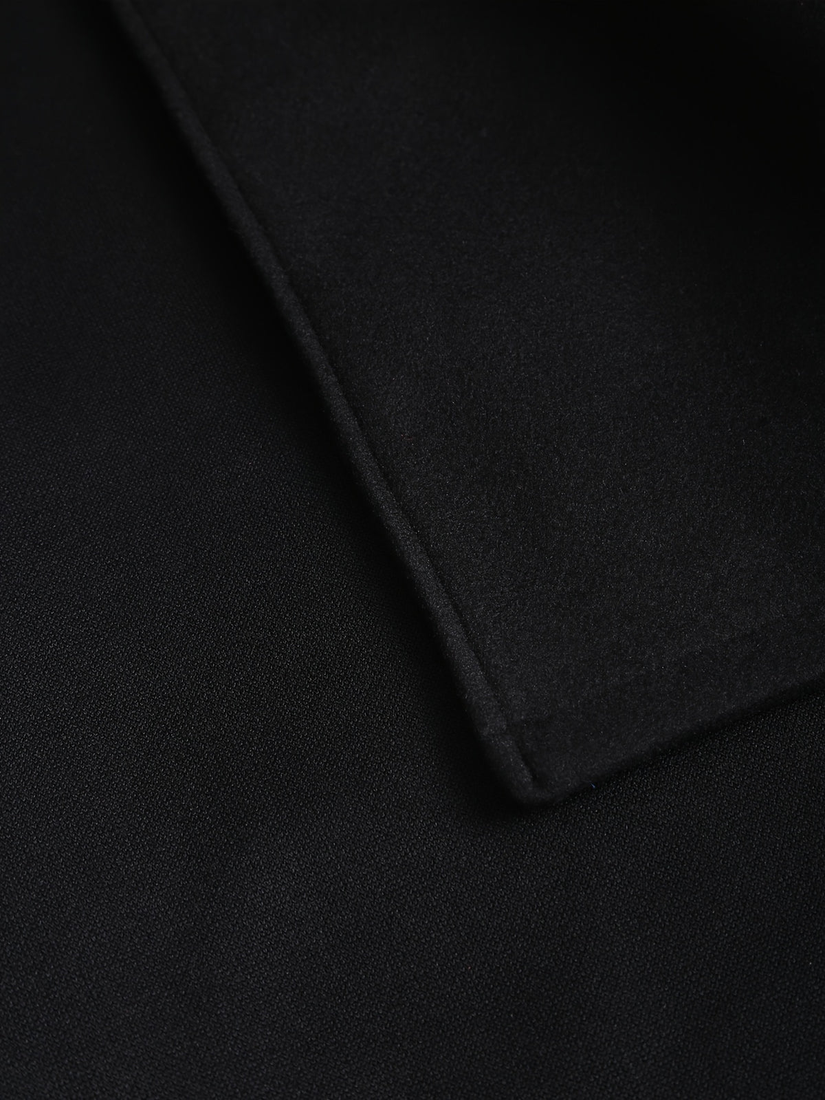 Manteau grande taille, capuche, manches longues, chaleur d'hiver — composition : 100% Polyester