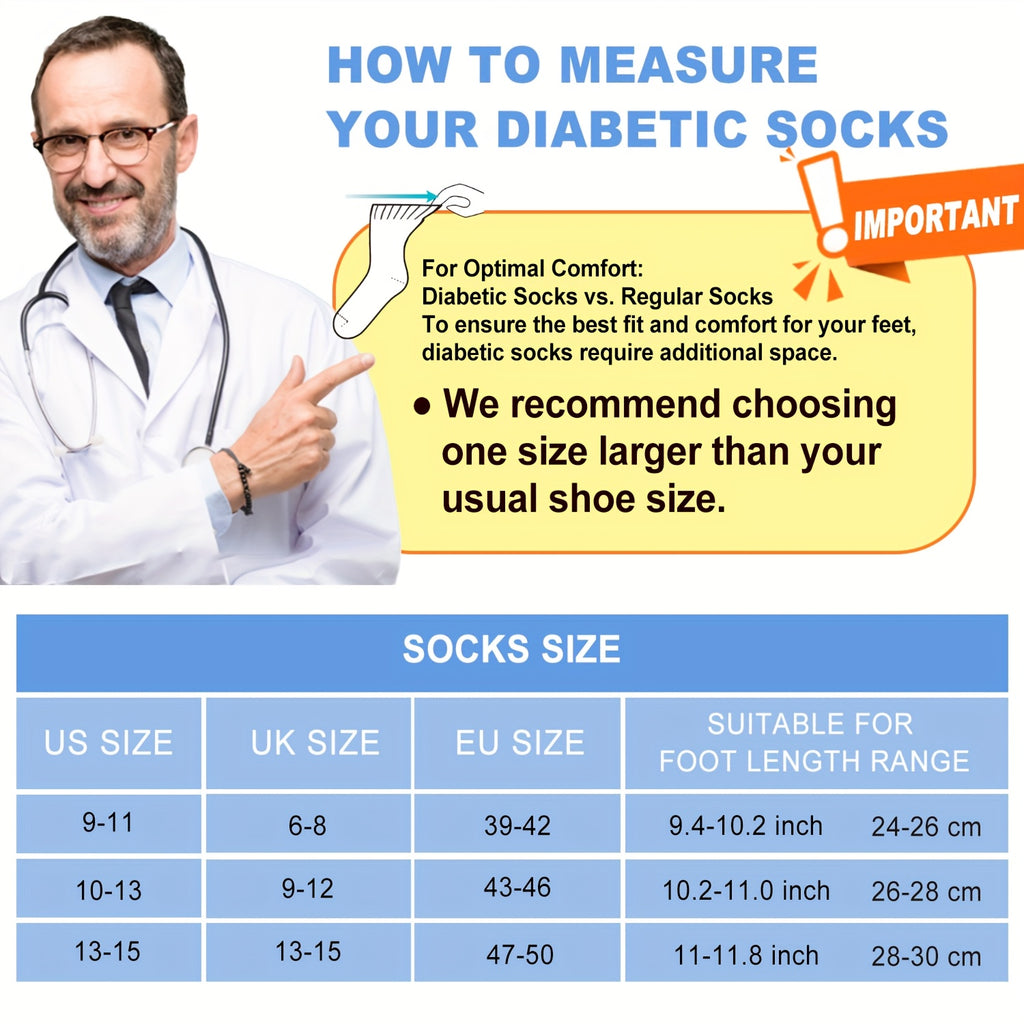 Chaussettes grande taille, toucher naturel, vu de dos