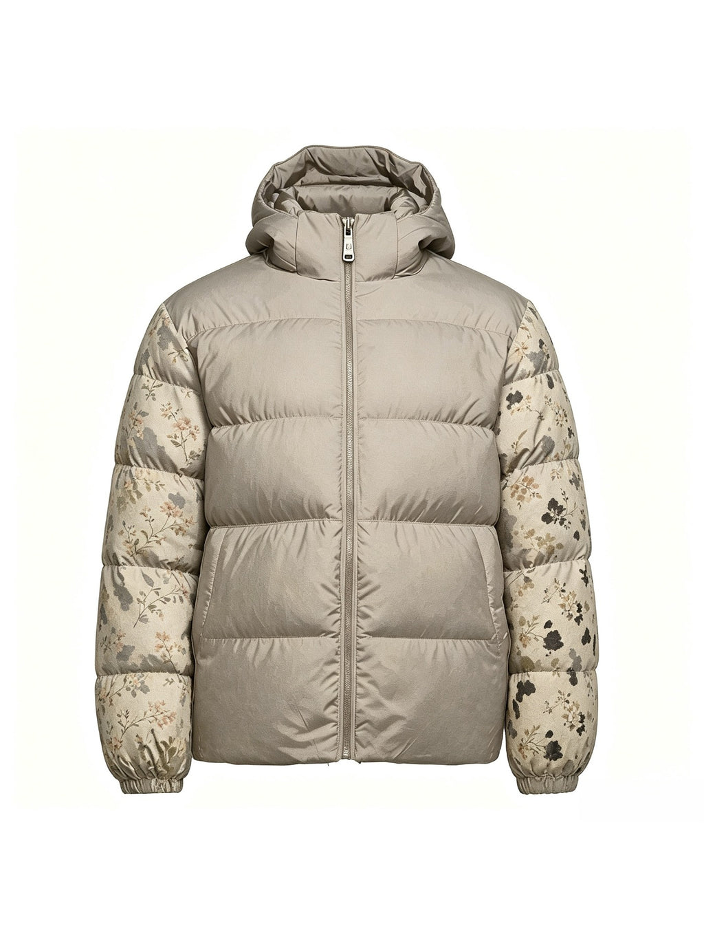 Manteau grande taille, coupe ample, poches plaquées, capuche