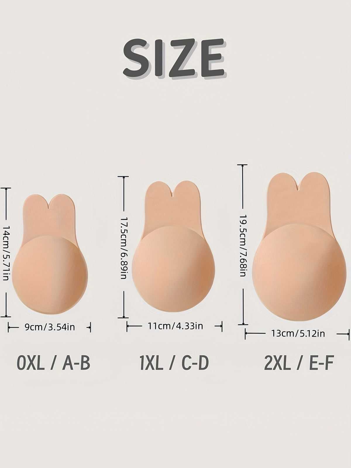 Patchs adhésifs grande taille, colis de 14 pièces ou nude