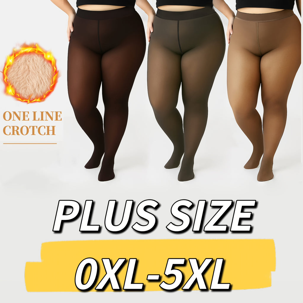 Collant grande taille — composition : 73% Polyester, 16% Polyamide, 11% Élasthanne