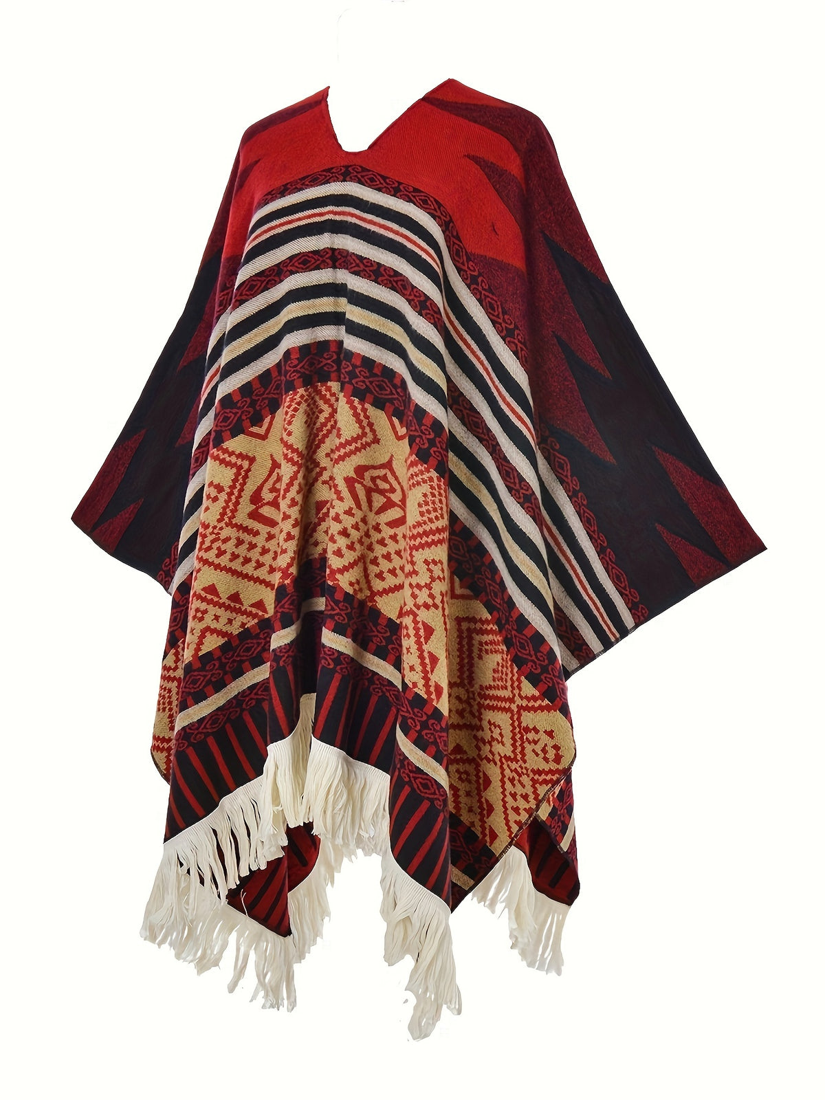 Pull grande taille, coupe oversize, toucher moelleux, chaleur d'hiver — composition : 50% Polyester, 50% Acrylique Image
