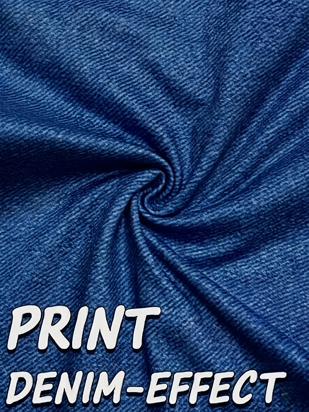 Legging imprimé grande taille — Lot de deux, effet denim