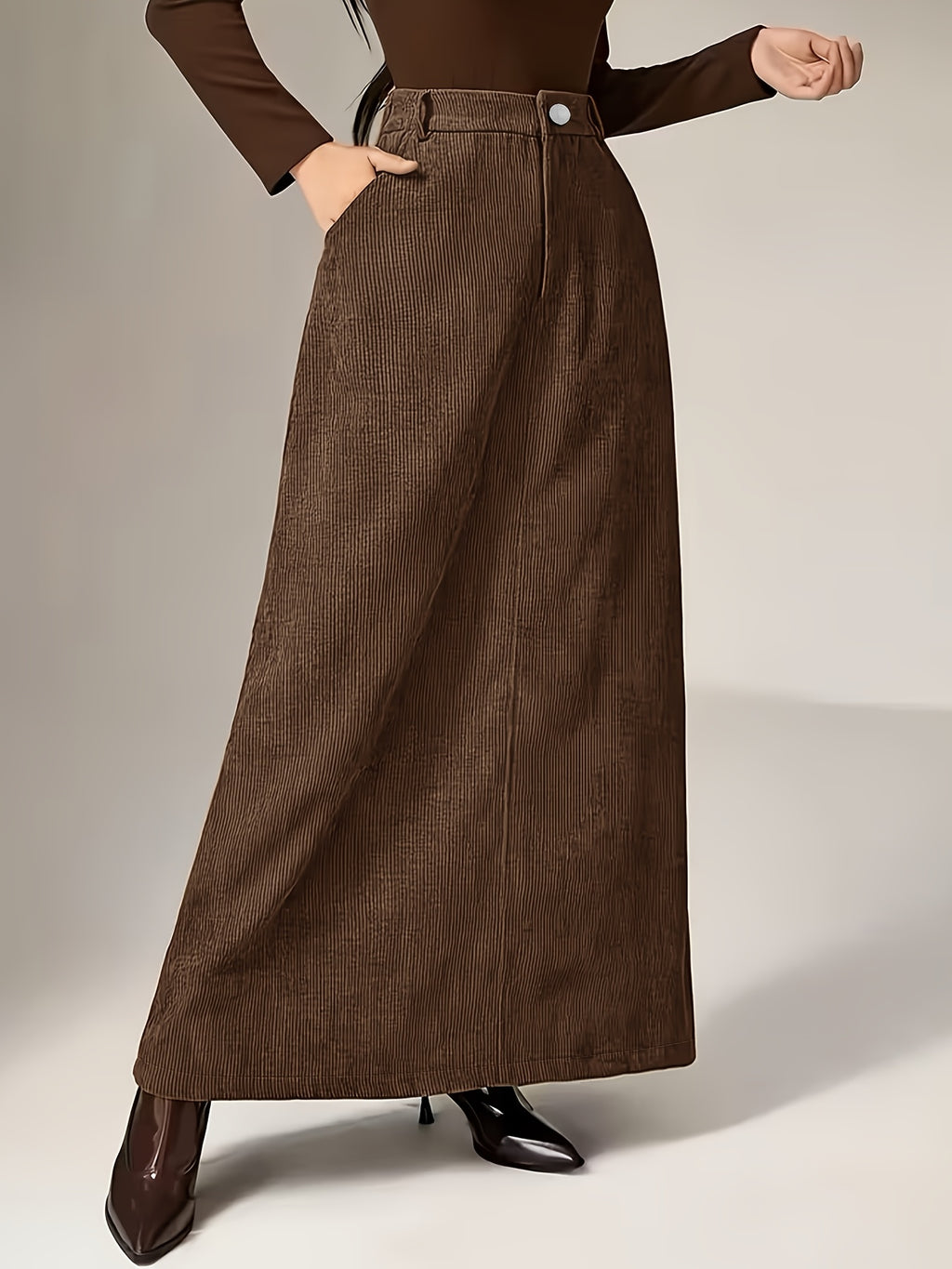 Jupe grande taille — composition : 97% Polyester, 3% Élasthanne