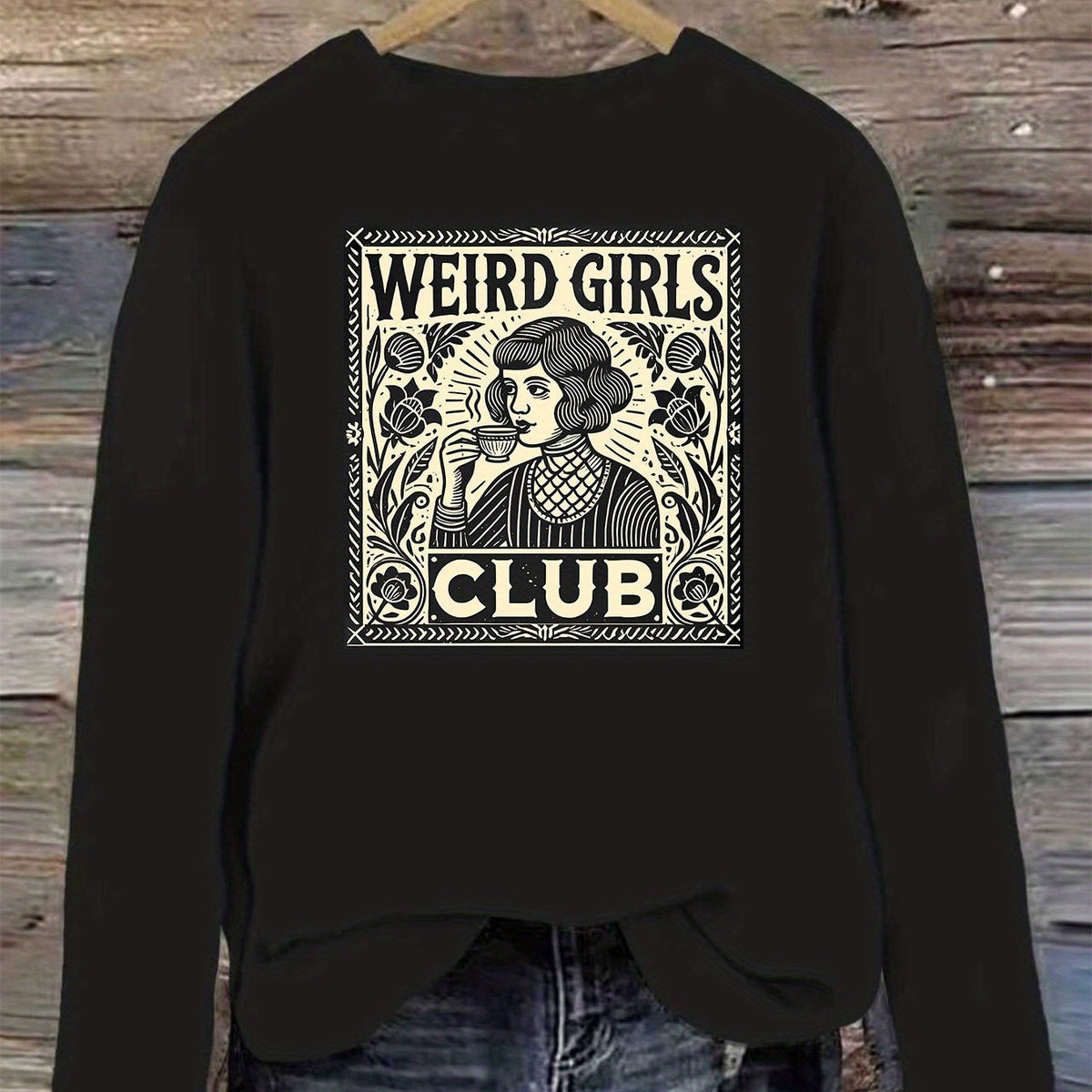 T-shirt grande taille, coupe ajustée, chaleur d'hiver — matière : polyester Image