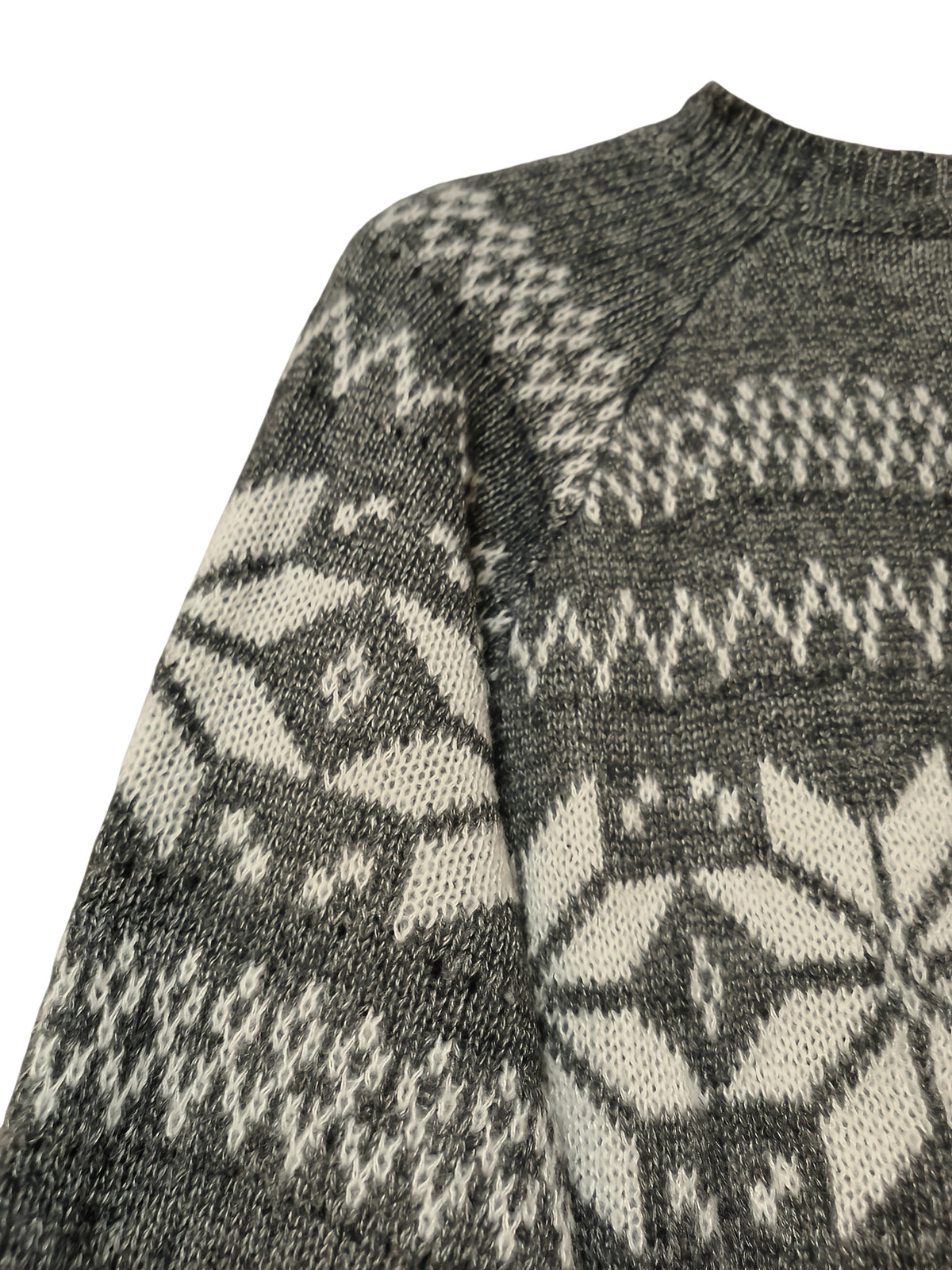 Pull grande taille, vu de dos