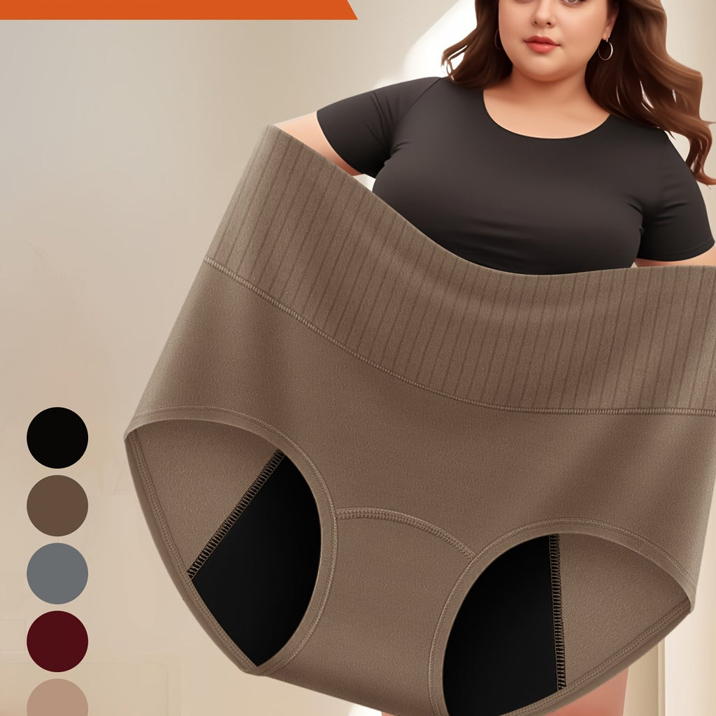 Culotte grande taille, ligne épurée — matière : polyester