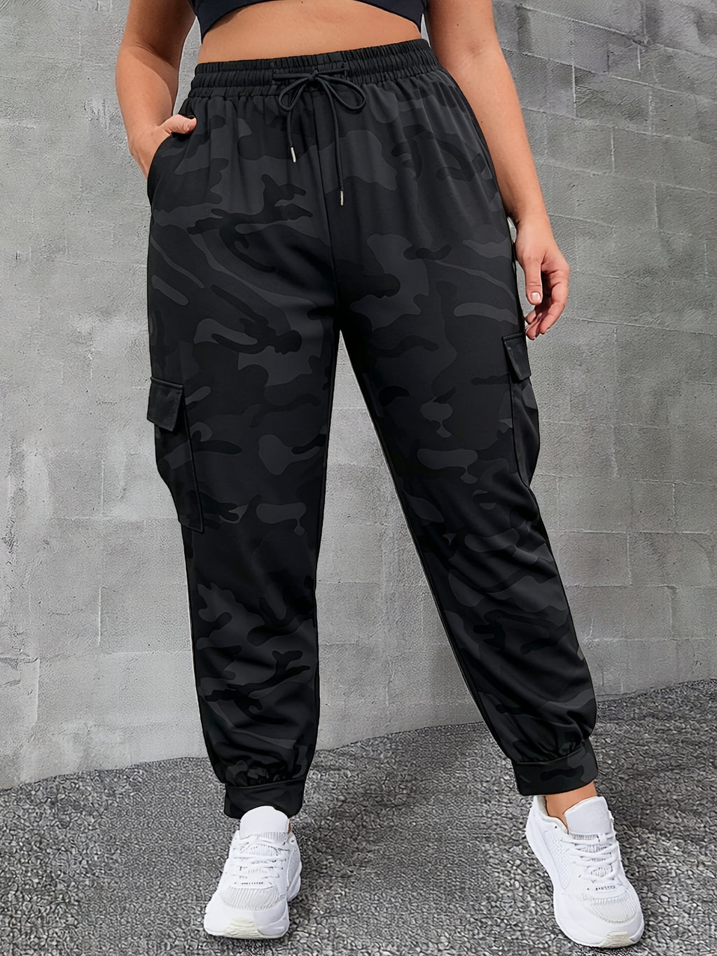 Pantalon cargo grande taille — Trois camouflages au choix