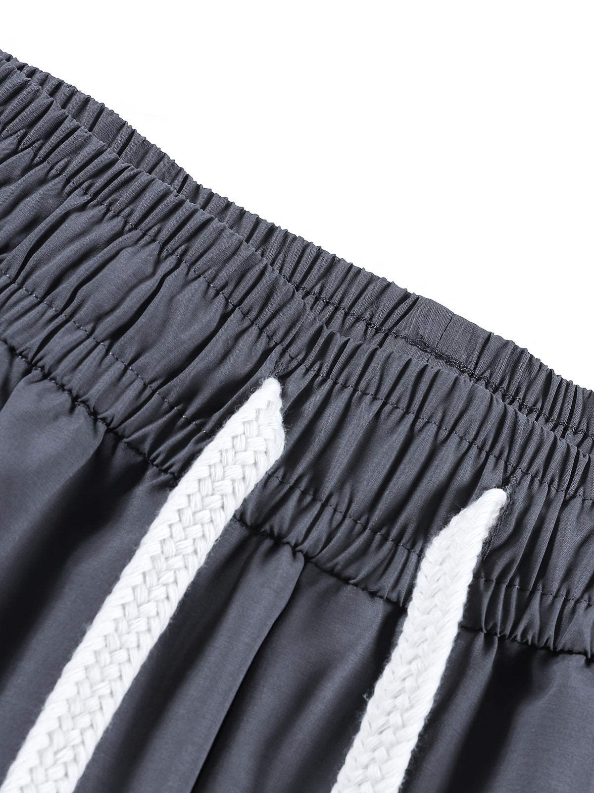 Pantalon jogging grande taille — Zip sur la cuisse droite