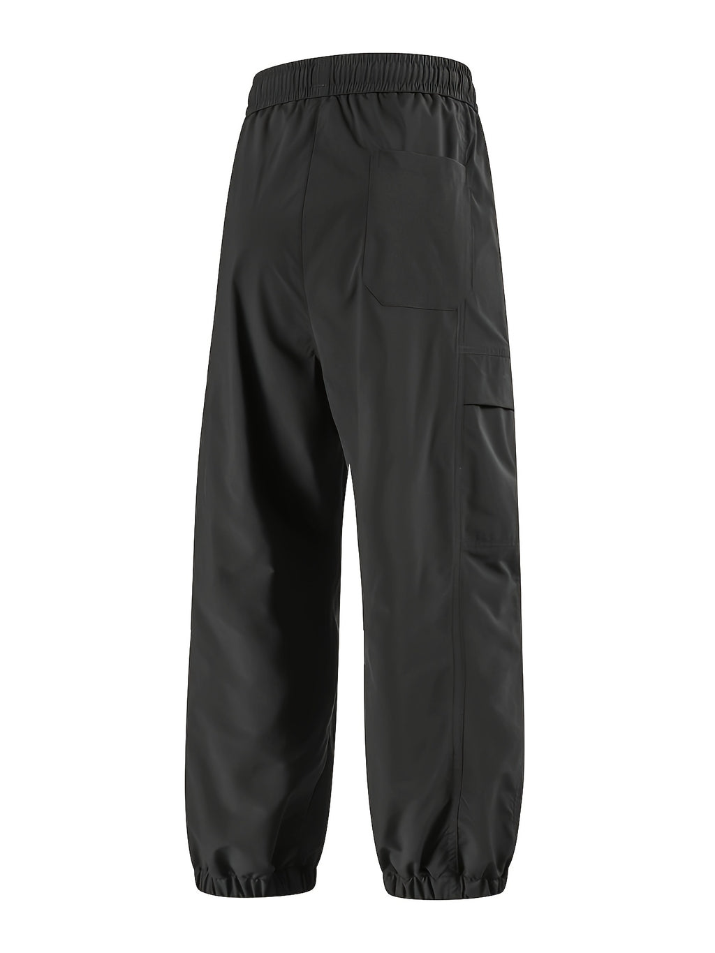 Pantalon jogging grande taille — Zip sur la cuisse droite