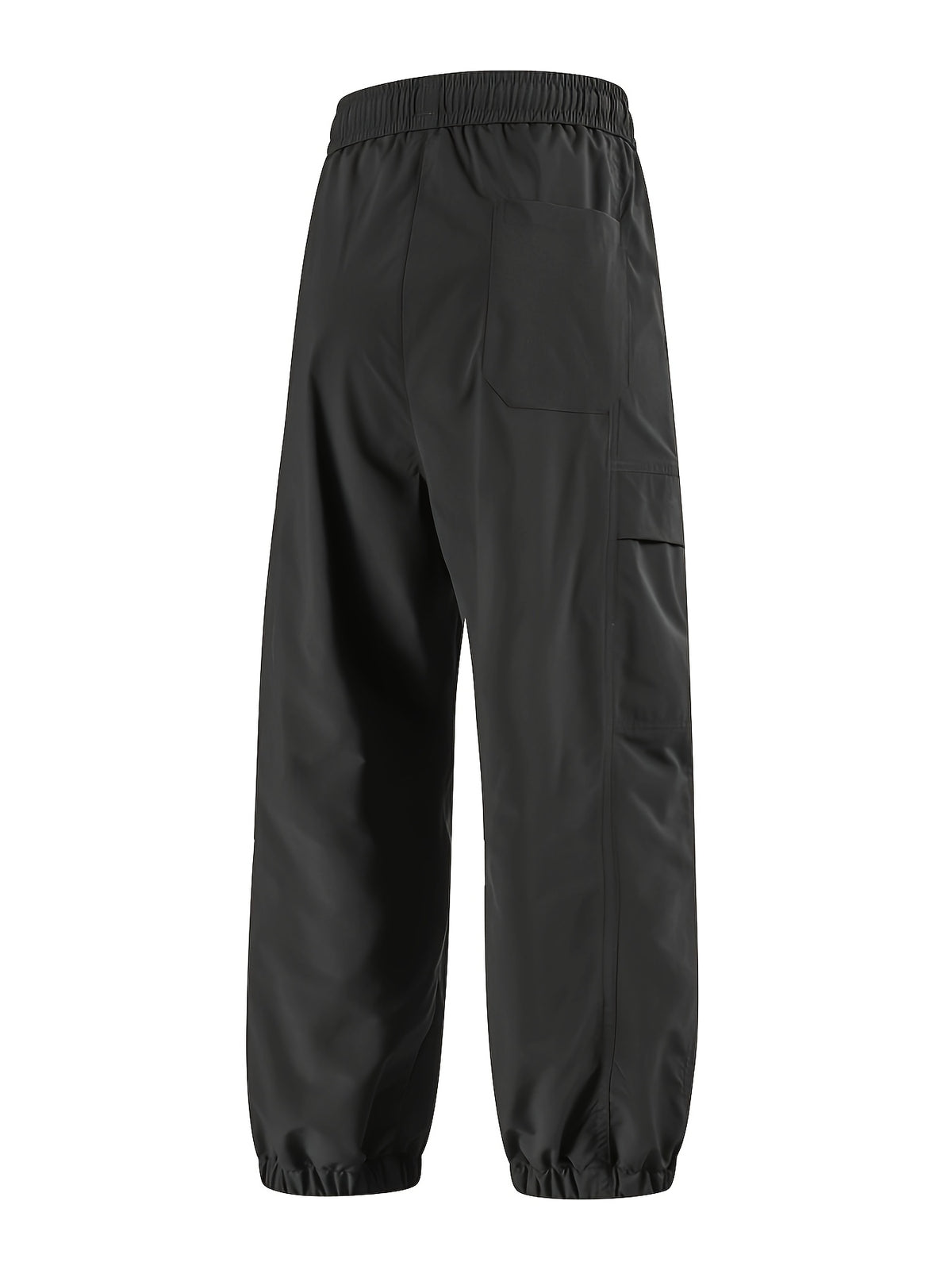 Pantalon jogging grande taille — Zip sur la cuisse droite
