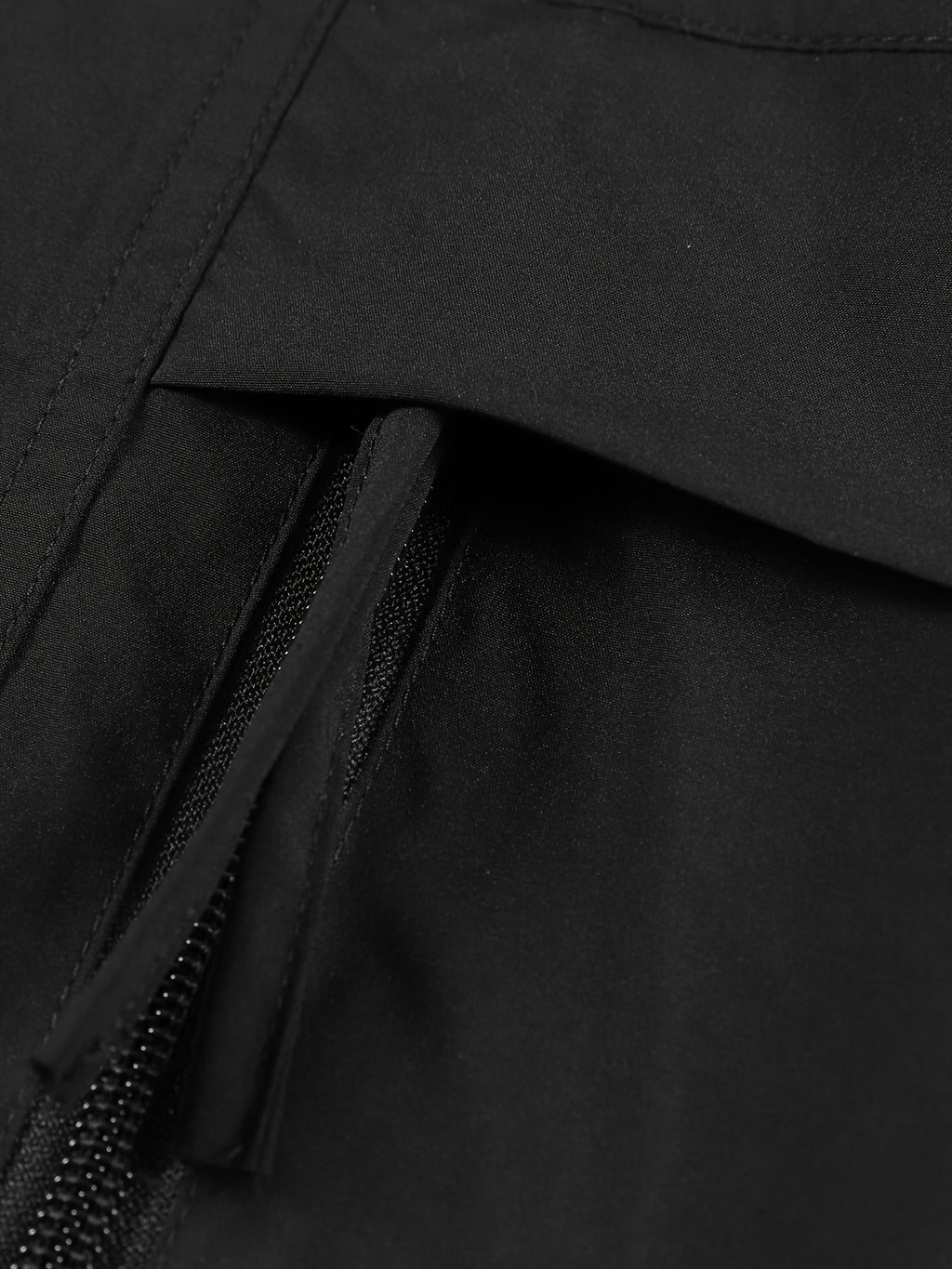 Pantalon jogging grande taille — Zip sur la cuisse droite