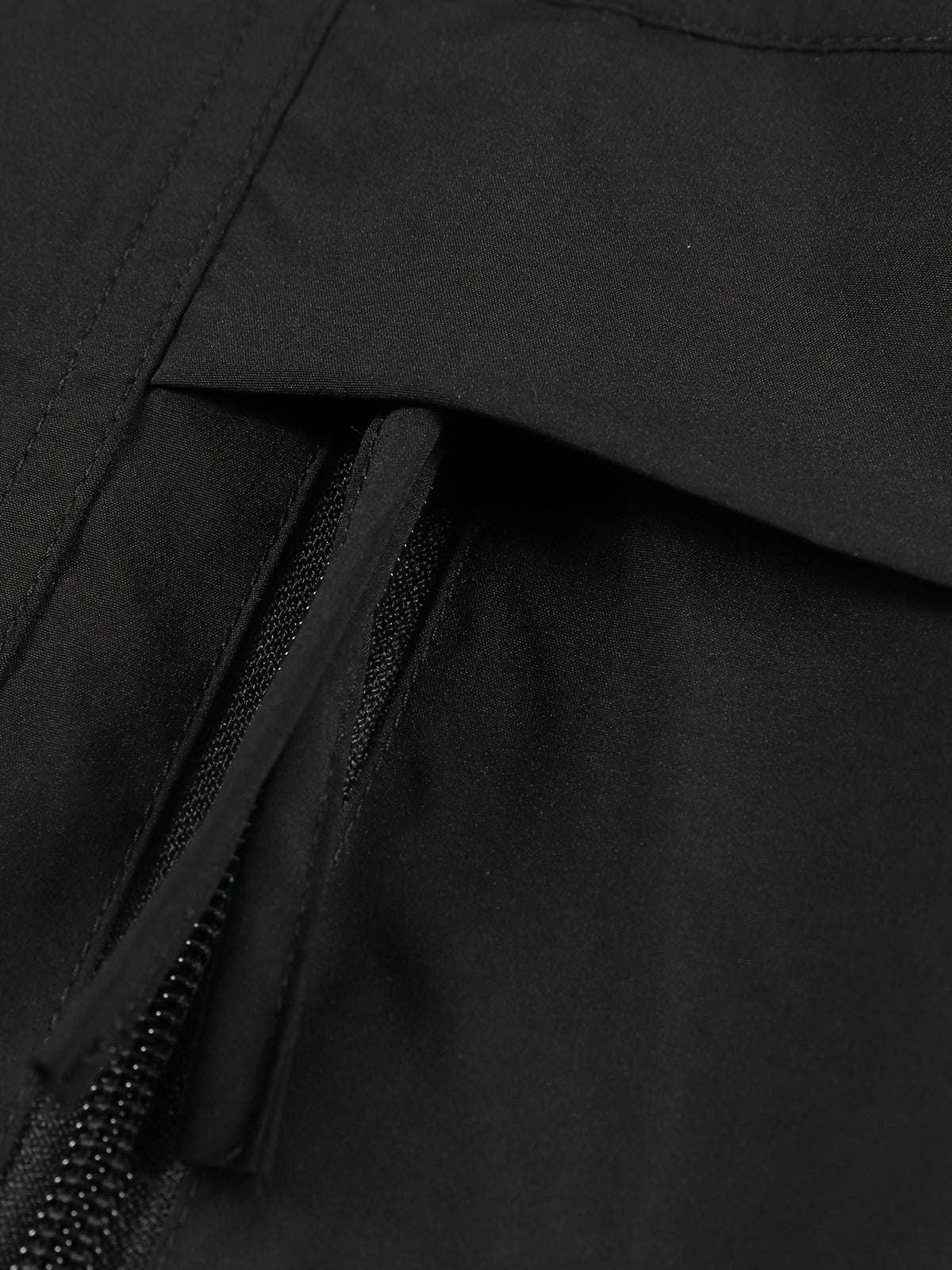 Pantalon jogging grande taille — Zip sur la cuisse droite