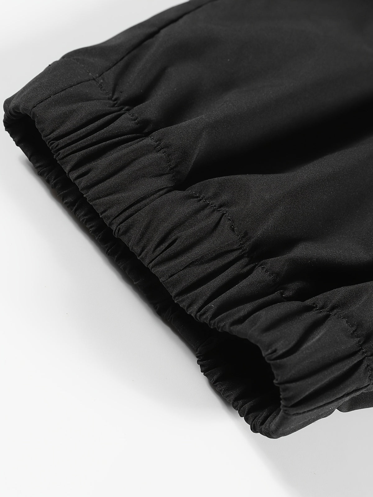 Pantalon jogging grande taille — Zip sur la cuisse droite