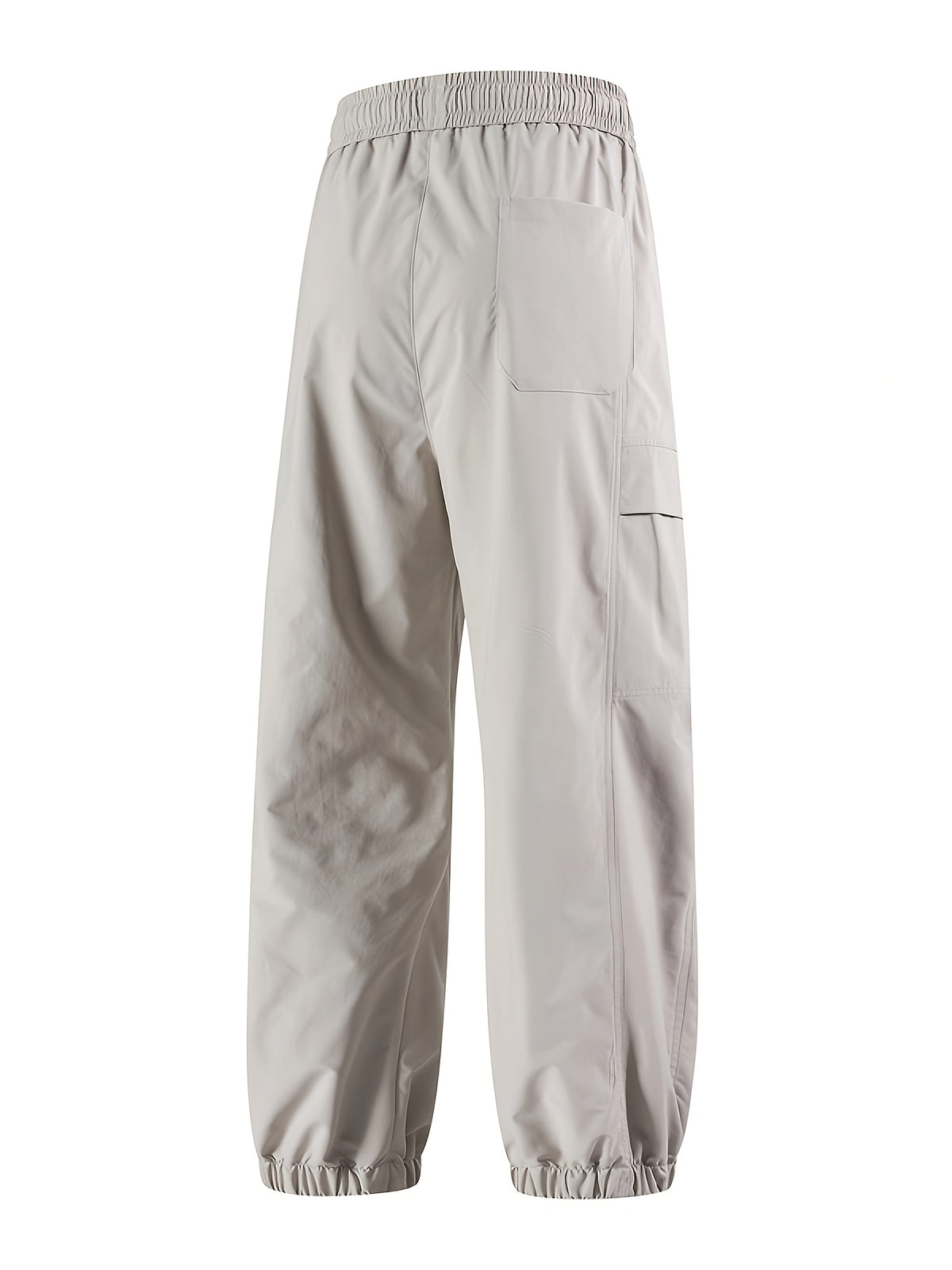 Pantalon jogging grande taille — Zip sur la cuisse droite