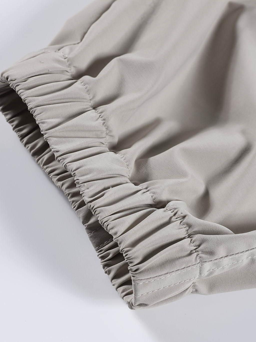Pantalon jogging grande taille — Zip sur la cuisse droite