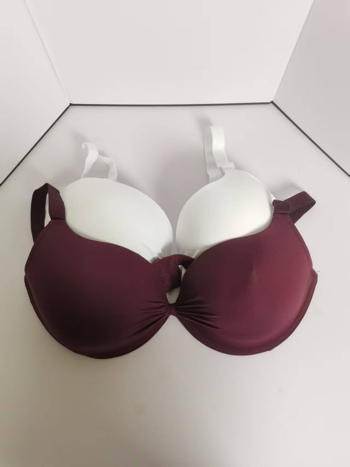 Lot de 2 soutiens-gorge grande taille — Nœud central drapé